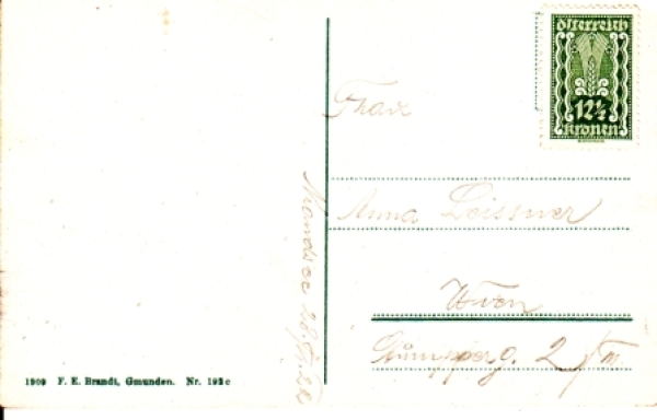 Mondsee (See) - A xxxx 95 093 ** / ●